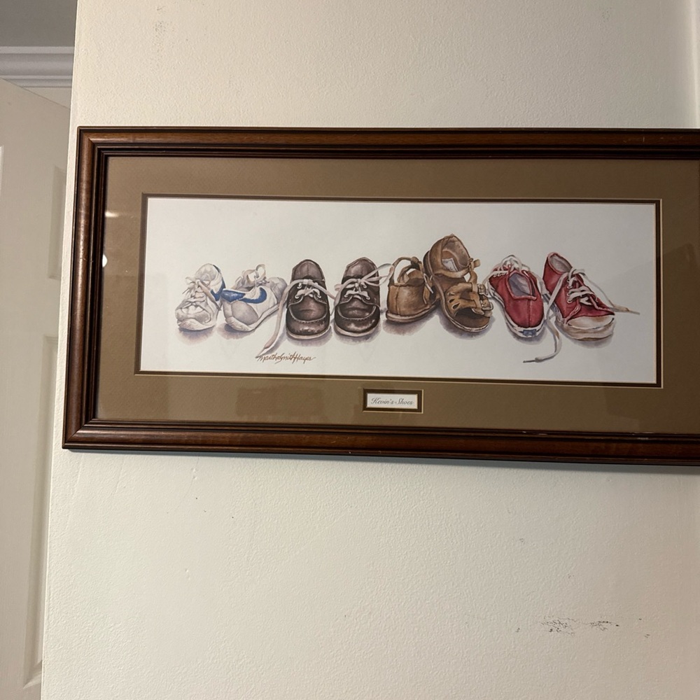 Kevin’s shoes Martha Smith Hayes